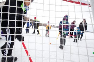 Frozen Assets Festival pond hockey