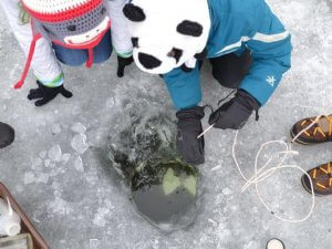 Frozen Assets ice fishing