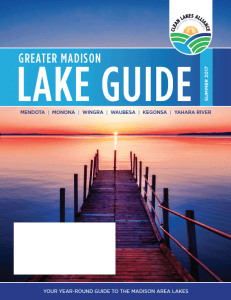 Greater Madison Lake Guide 2017