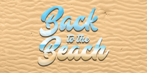 Back to the Beach graphic