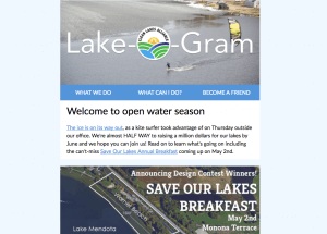 Lake-O-Gram April 2018