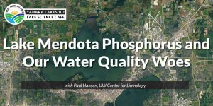 Lake Mendota Phosphorus and Our Water Quality Woes