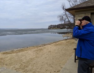 Ice cover tour of Madison's lakes with Wisconsin State Climatology Office