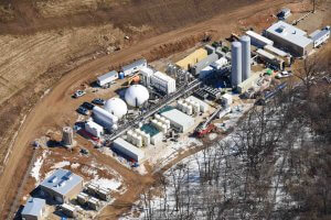 Renewable natural gas off-loading station