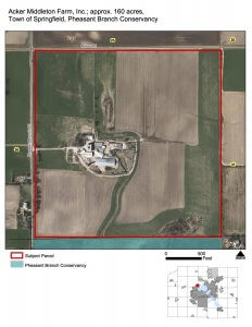 Acker Farm - Dane County will purchase this land and it will be added to Pheasant Branch Conservancy