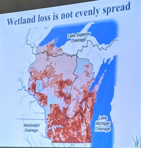 Wisconsin Wetland Loss Map