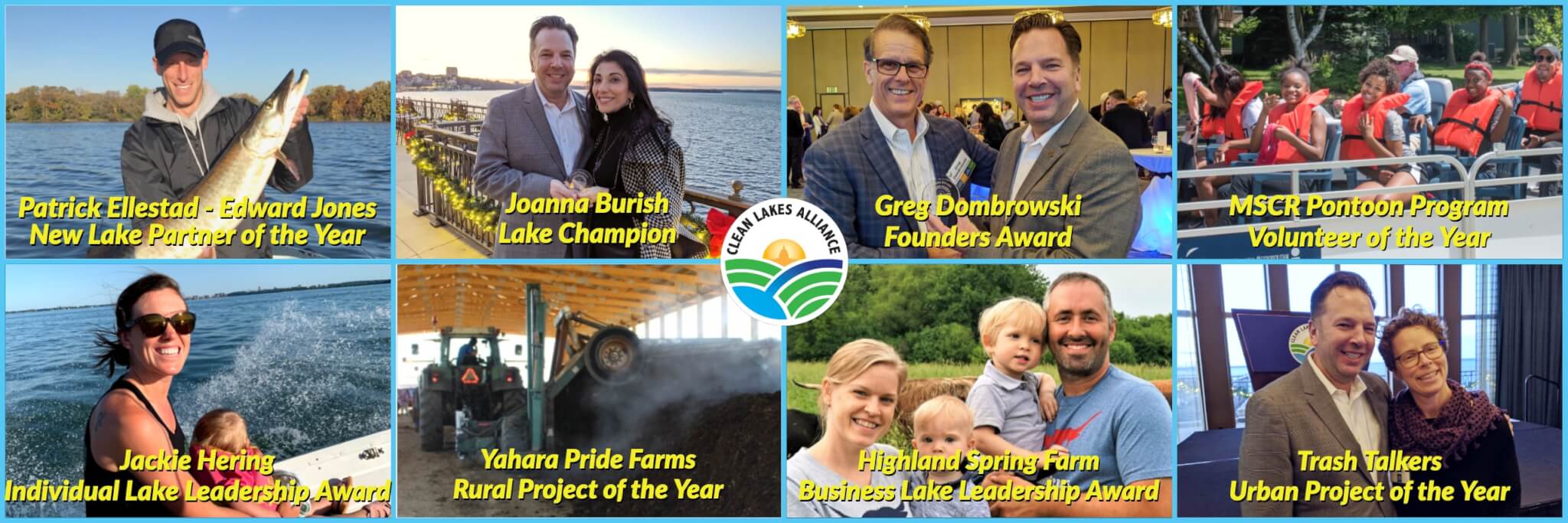 2019 Clean Lakes Community Awards Recipients