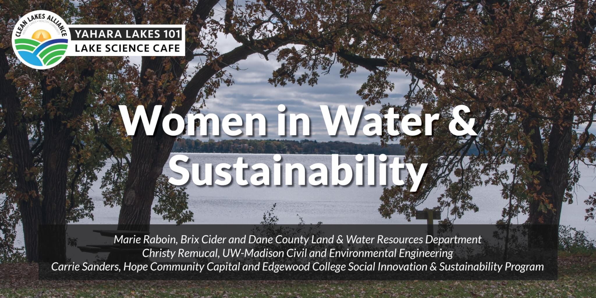 Yahara Lakes 101 Women in Water & Sustainability