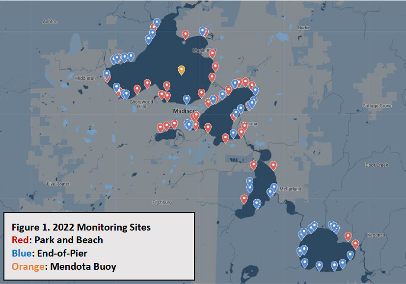 2022 Monitoring - Figure 1 - Monitoring Sites