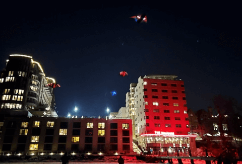 2022 Night Ice - Lighted Kites