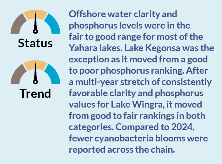 2025 In-Lake Water Quality Responses