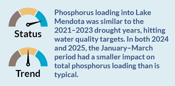 2025 Phosphorus Delivery to the Lakes