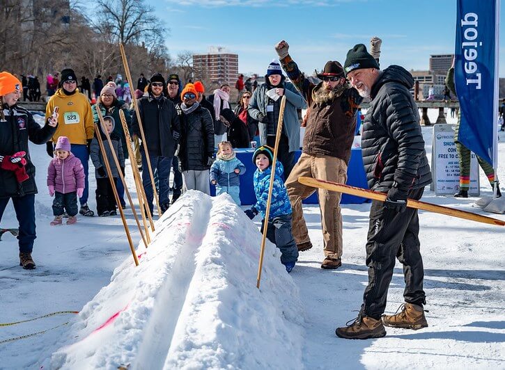 Snow Snake Contest at the 2026 Frozen Assets Festival with Ho-Chunk Nation