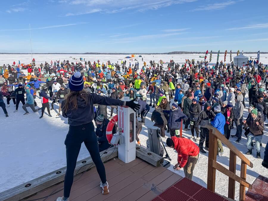 Winter Warmup with barre3 Madison before the 2026 Frozen Assets 5K Run/Walk