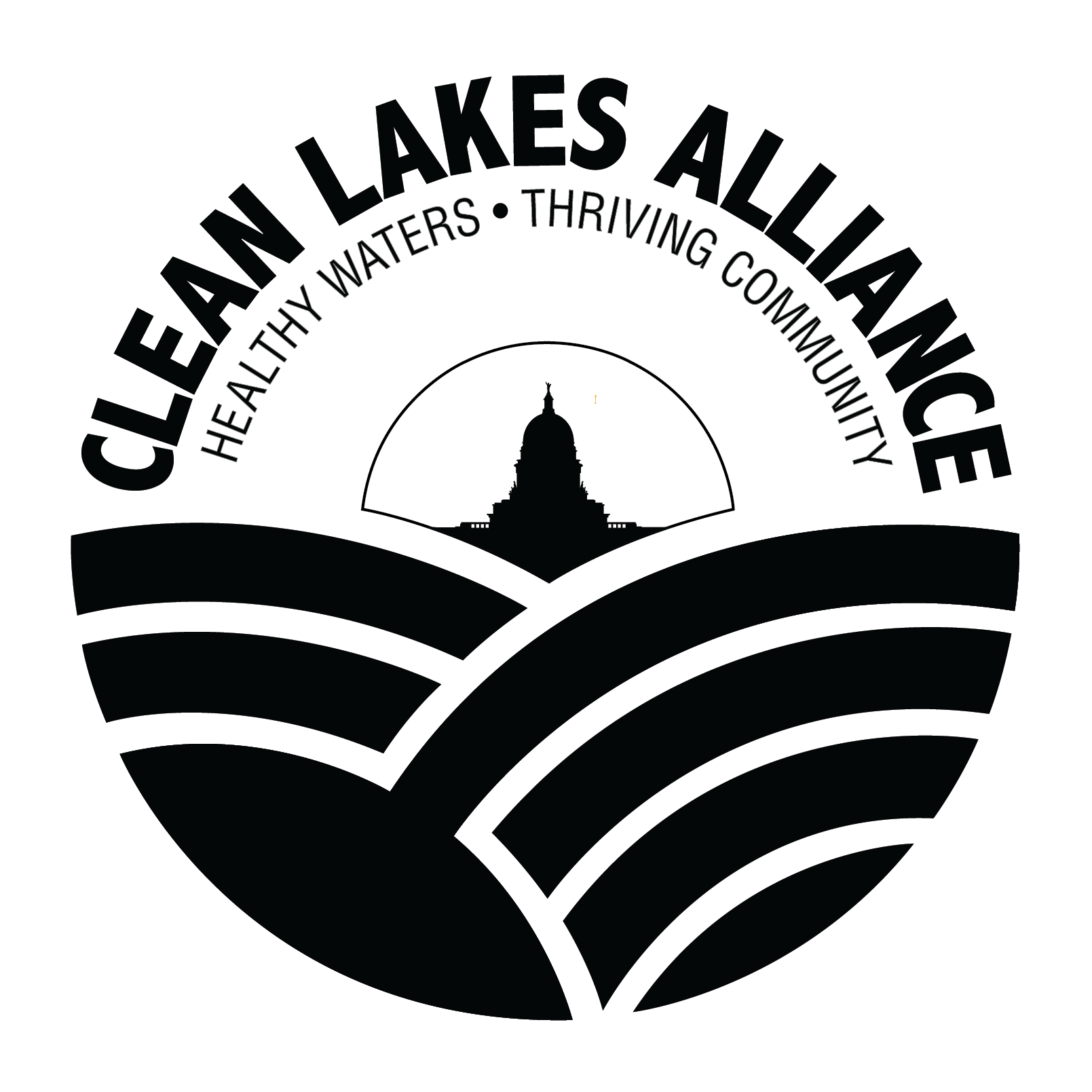 CLA Logo - New Tagline 2023 BLACK