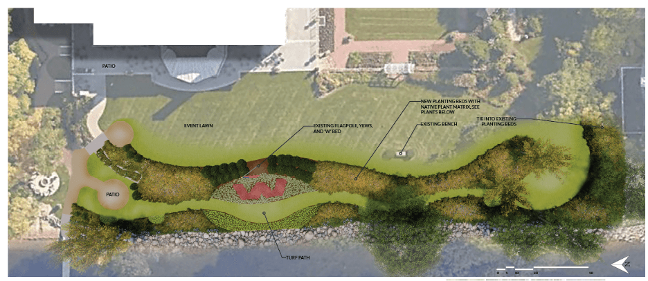 Executive Residence landscape plan