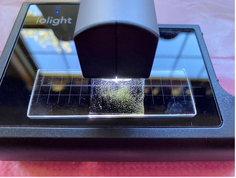Iolight portable microscope