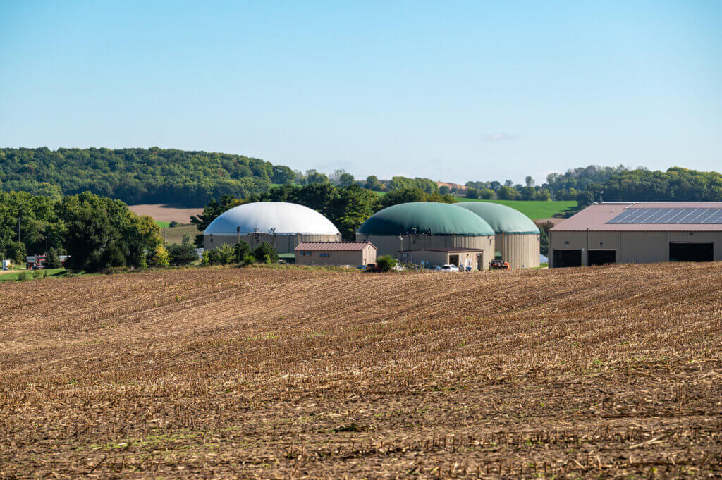 Regional manure digester in Middleton
