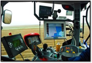 Technology inside farm equipment
