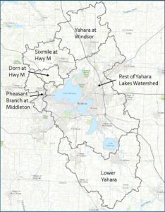 Yahara Watershed Map