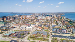 View of Madison's downtown, courtesy Robert Bertera