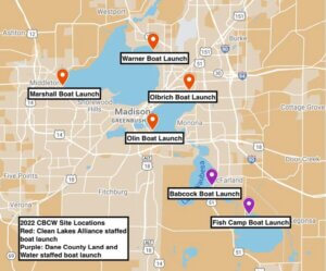 2022 CBCW End of Season Report - Location Map