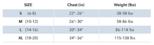 Gildan Size Chart - Youth T-shirt