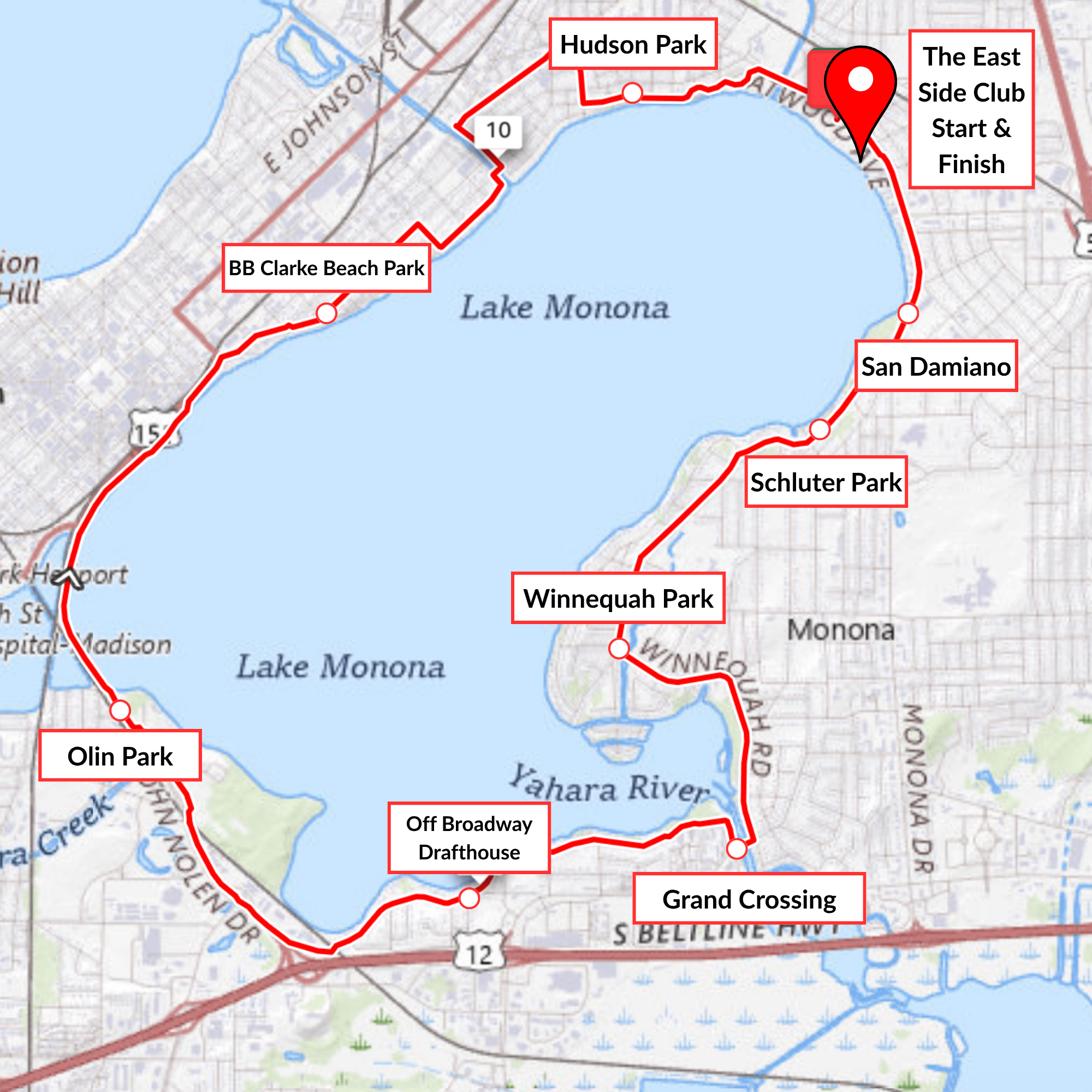 Loop the Lake Route 2026